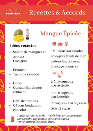 Food Crayon UNO |SPICY MANGO - Anara Lifestyle