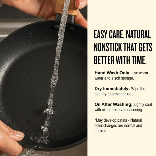 Forest Carbon Steel Frying Pan