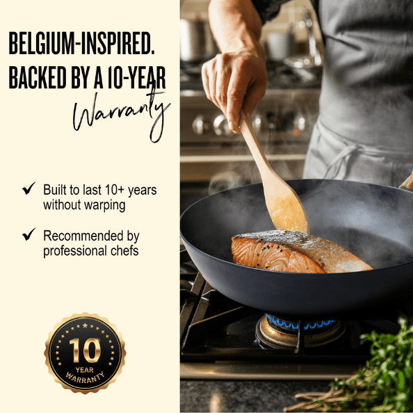 Forest Carbon Steel Frying Pan