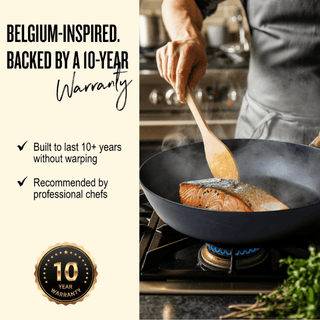 Forest Carbon Steel Frying Pan