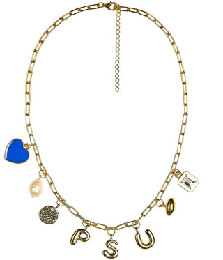 Gameday Charm Necklace - 18k Gold Plated