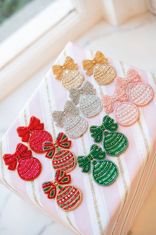Ginny Beaded Statement Earrings