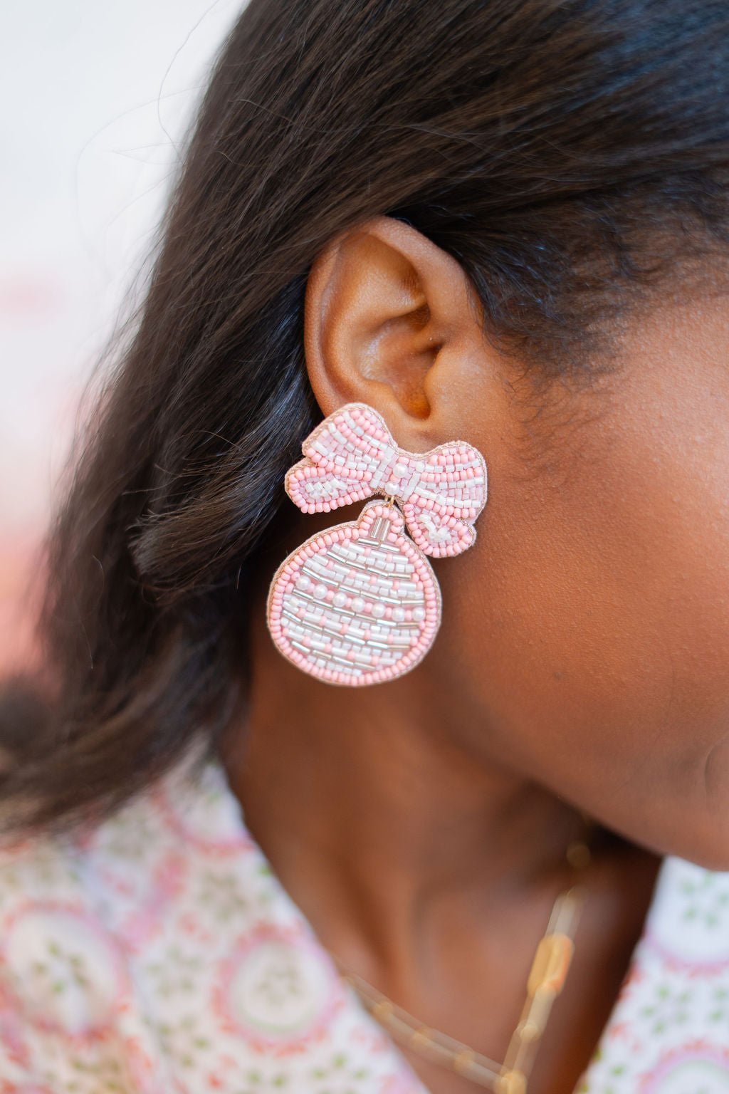 Ginny Beaded Statement Earrings
