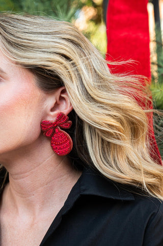 Ginny Beaded Statement Earrings