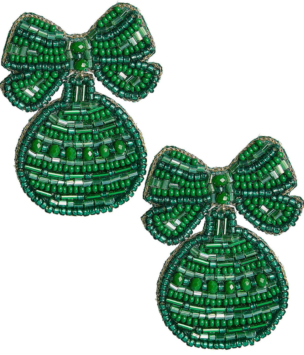 Ginny Beaded Statement Earrings