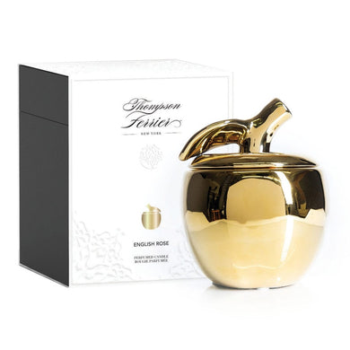 Gold Malus Apple Candle – Luxury Apple Fragrance Candle in Gold Finish