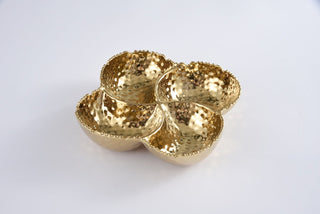 Gold Four Section Bowl - Anara Lifestyle