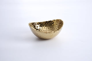 Gold Serving Bowl in Large or Medium - Anara Lifestyle