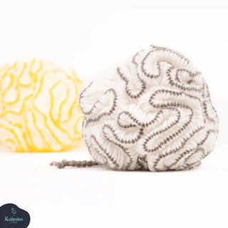 Organic Cotton Shower Pouf | Eco-Friendly Bath Loofah