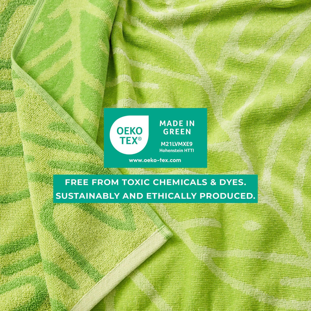 Elegant Vibrant Cotton Beach Towel Set – Boca Collection (2-Pack)