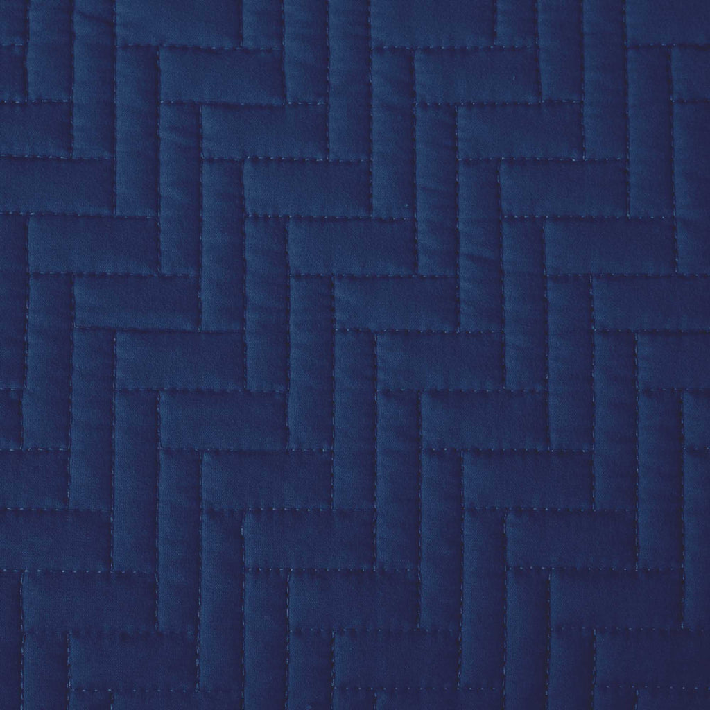 Elegant Herringbone Stitched Quilt Set – Louise Collection (3-Piece)