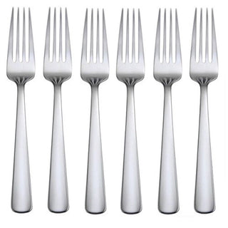Oneida Aptitude Salad Forks, Set of 6, 18/0 stainless steel