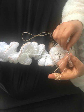 Organic Cotton Shower Pouf | Eco-Friendly Bath Loofah