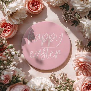 Easter & Spring Ceramic Coasters – Matte Finish Seasonal Collection (4