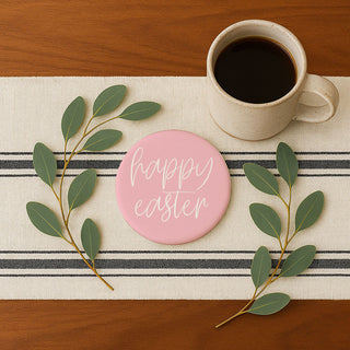 Easter & Spring Ceramic Coasters – Matte Finish Seasonal Collection (4