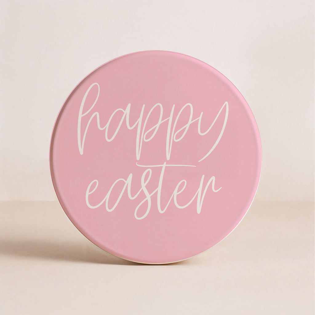 Easter & Spring Ceramic Coasters – Matte Finish Seasonal Collection (4