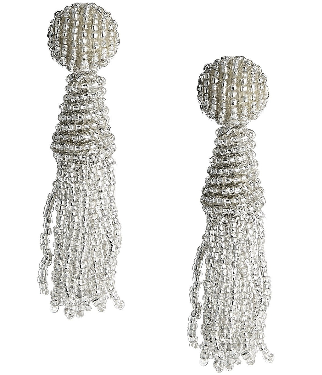 Hazel Statement Tassel Earrings