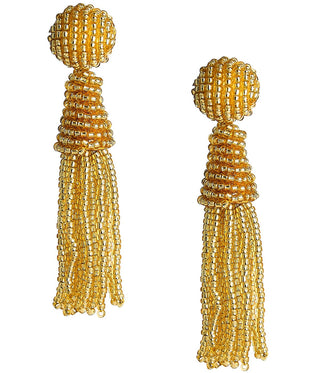 Hazel Statement Tassel Earrings