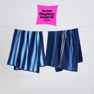 Elegant Cotton Velour Beach Towel Set – Maui Collection (2-Pack)