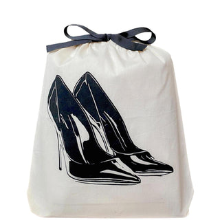 High Heel Pumps Shoe Bag – Cream