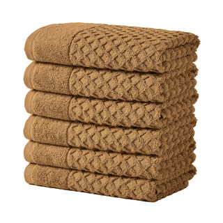 Grayson Cotton Diamond Waffle Weave Bath Towel Set