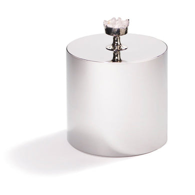 Hospitality Silver & Crystal Ice Bucket - Anara Lifestyle