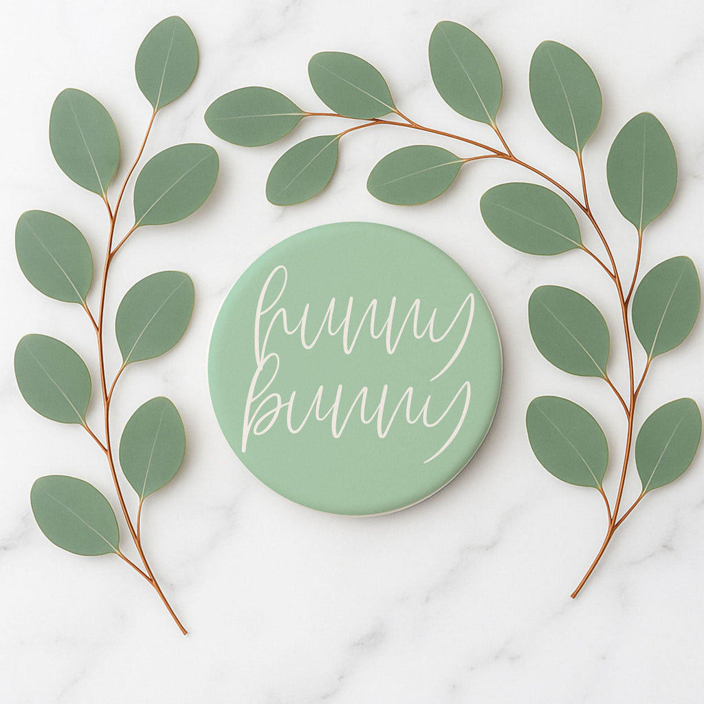 Easter & Spring Ceramic Coasters – Matte Finish Seasonal Collection (4