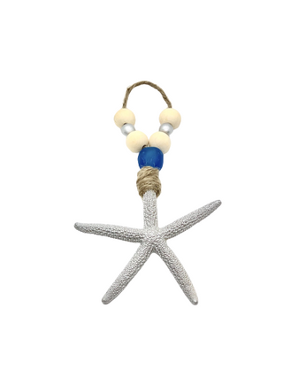 Sea Side Gilded Oyster or Starfish Ornaments – Set of 3