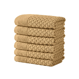 Grayson Cotton Diamond Waffle Weave Bath Towel Set