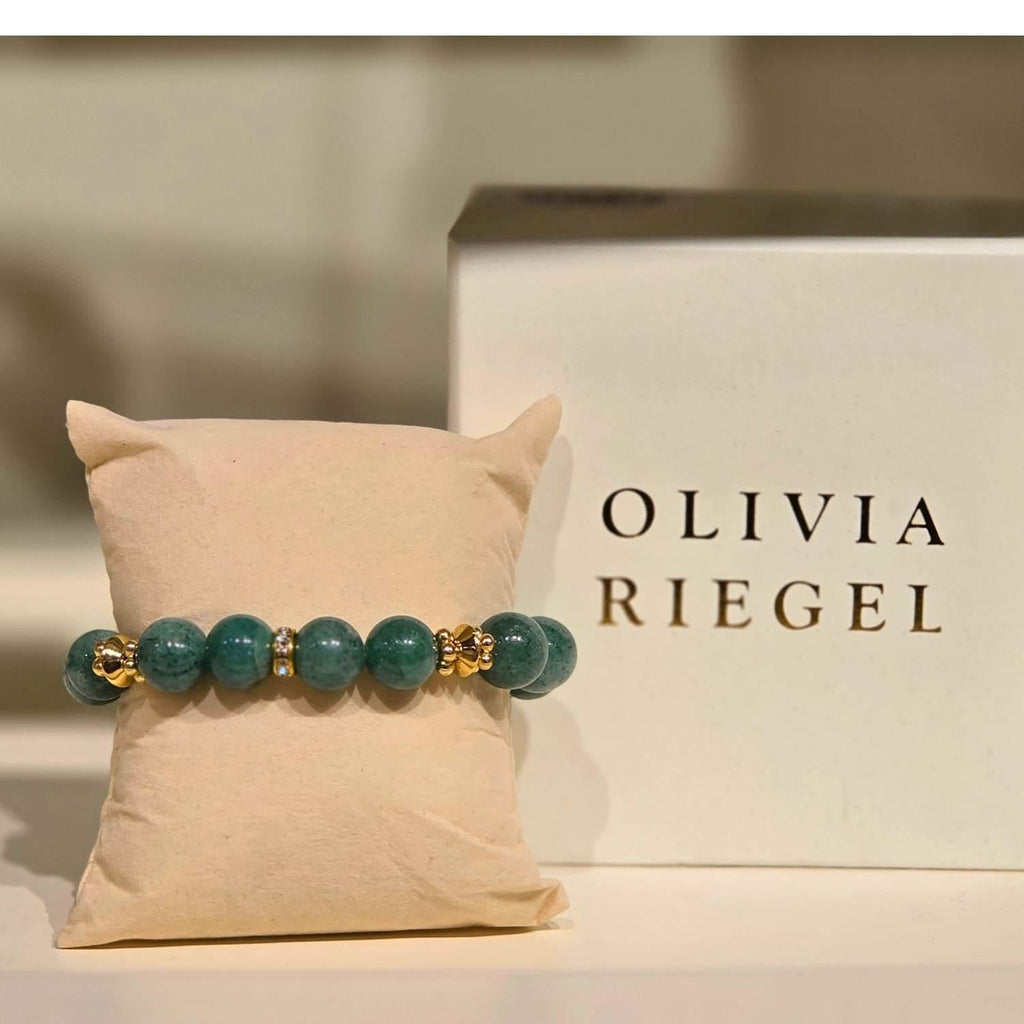 Green Aventurine Bead Bracelet