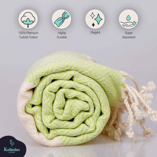 Diamond Turkish Cotton Beach Towel | Quick-Dry & Sand Resistant