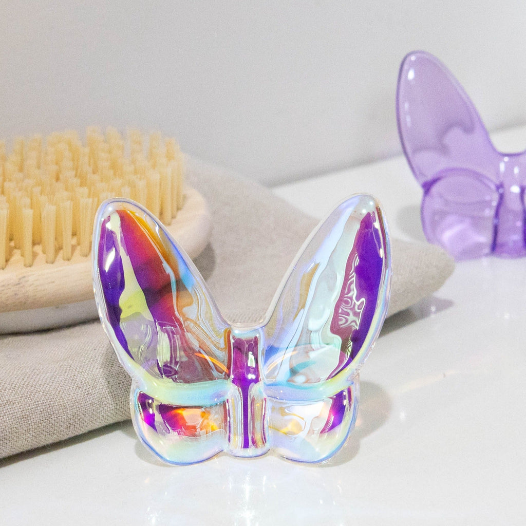 Le Mariposa Crystal Butterfly Figurine in Iridescent by Lainy Home - Anara Lifestyle