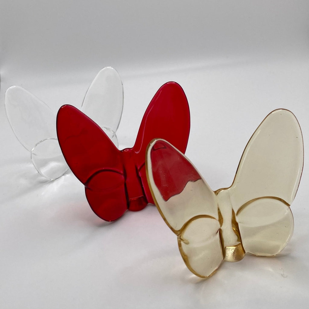 Le Mariposa Crystal Butterfly Figurine in Red by Lainy Home - Anara Lifestyle