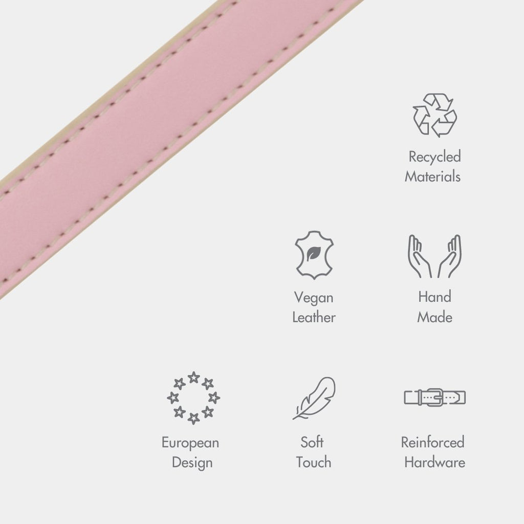 Cupertino Vegan Leather Dog Leash 4ft | Soft, Stylish & Comfortable