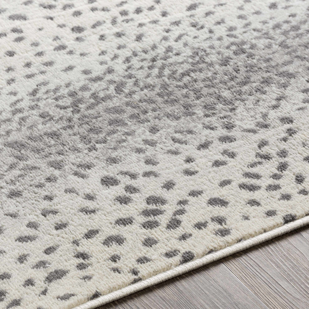 Pointblank Gray Antelope Print Rug – Chic Safari Style Washable Carpet