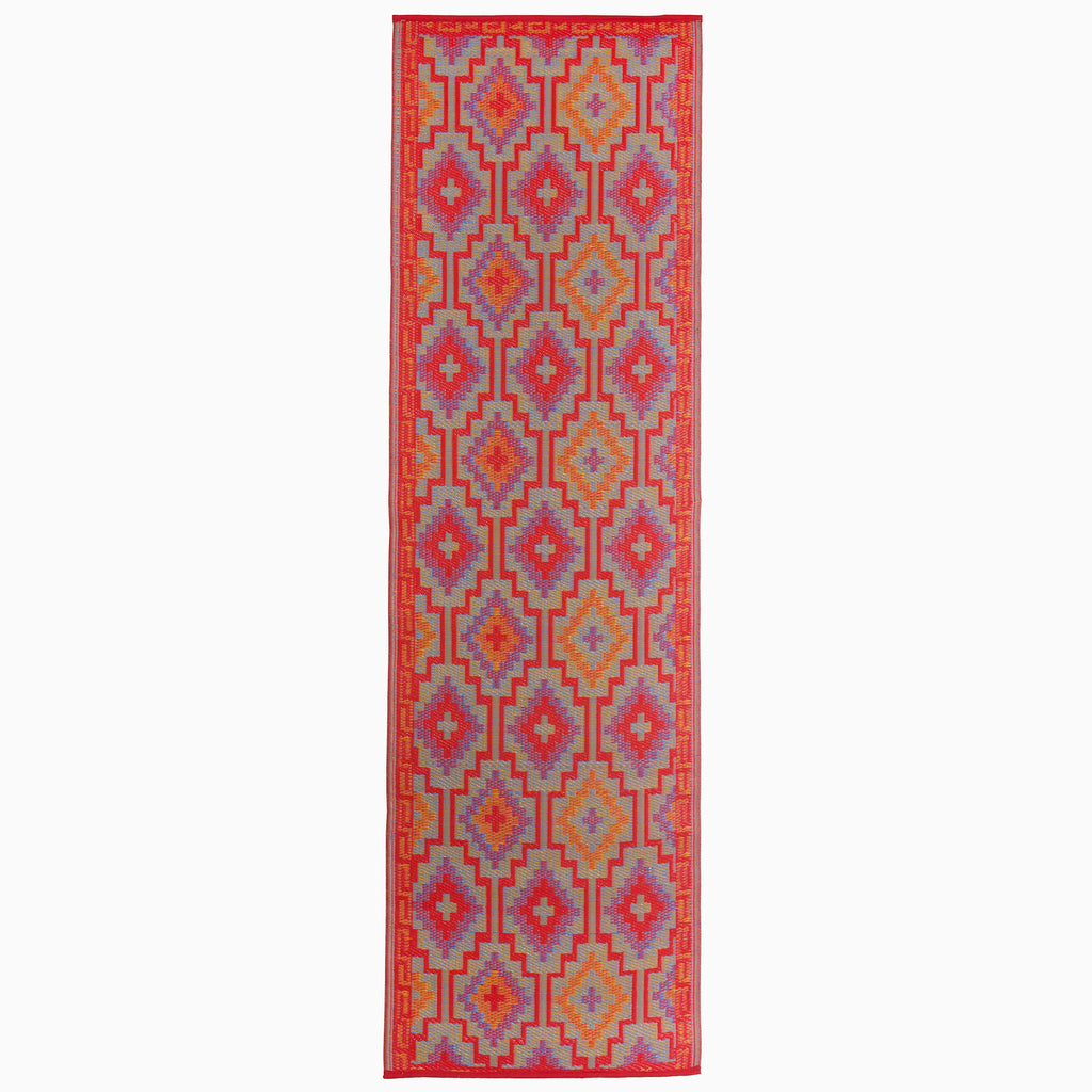 Lhasa Boho Reversible Outdoor Patio Rug
