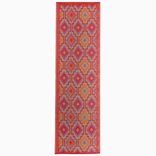 Lhasa Boho Reversible Outdoor Patio Rug