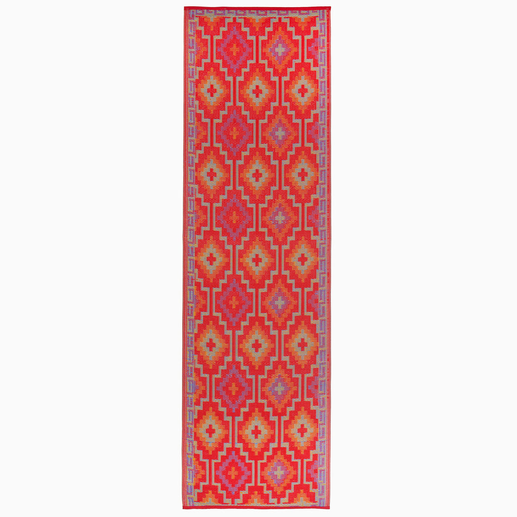 Lhasa Boho Reversible Outdoor Patio Rug