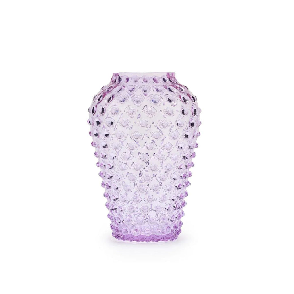Hobnail Glass Vase in Lilac Bloom – Barrel