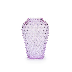 Hobnail Glass Vase in Lilac Bloom – Barrel