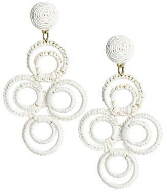 Chloe Raffia - Drop Earring