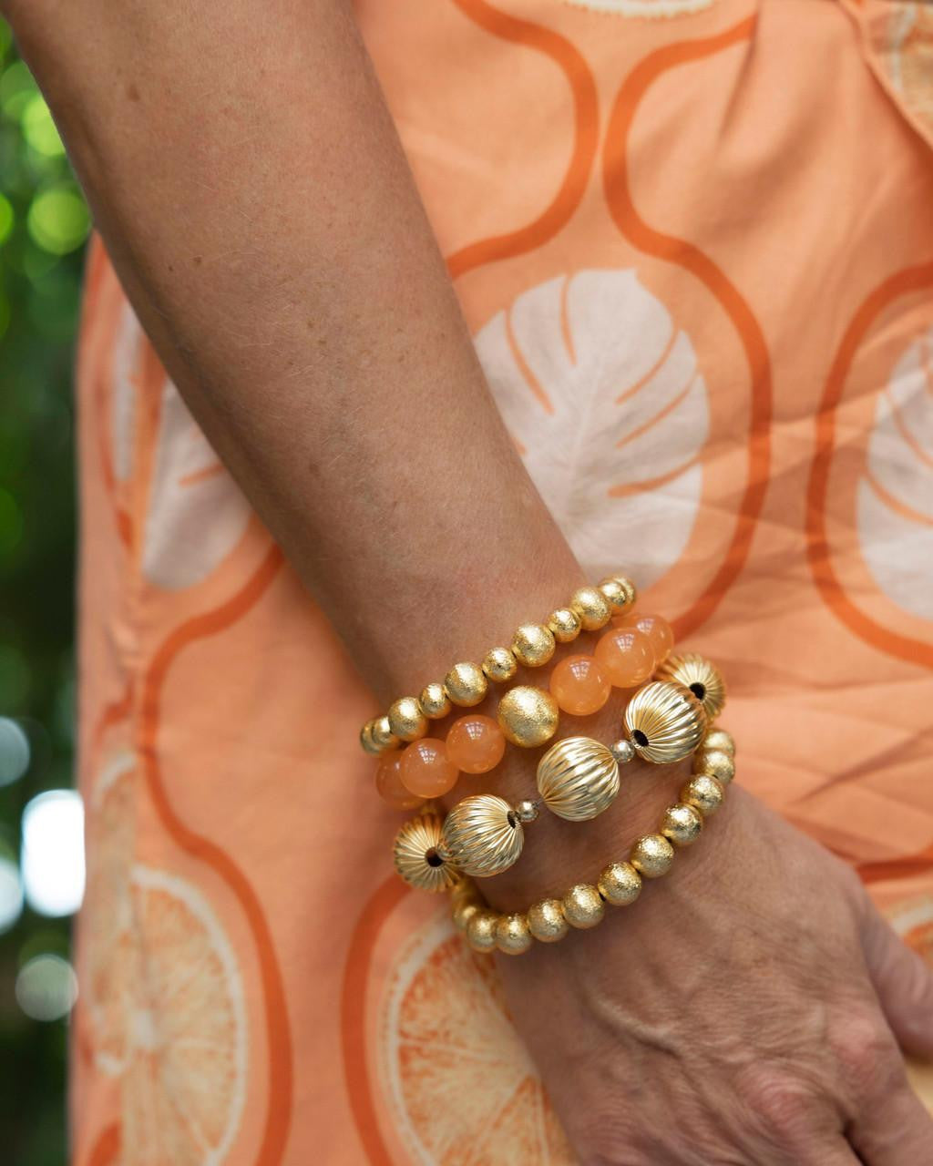 Georgia Beaded Bracelet - Quartz (6 New Colors)