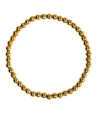 Georgia - Gold Beaded Bracelet