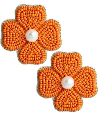 Kerry Beaded Clover Stud Earring