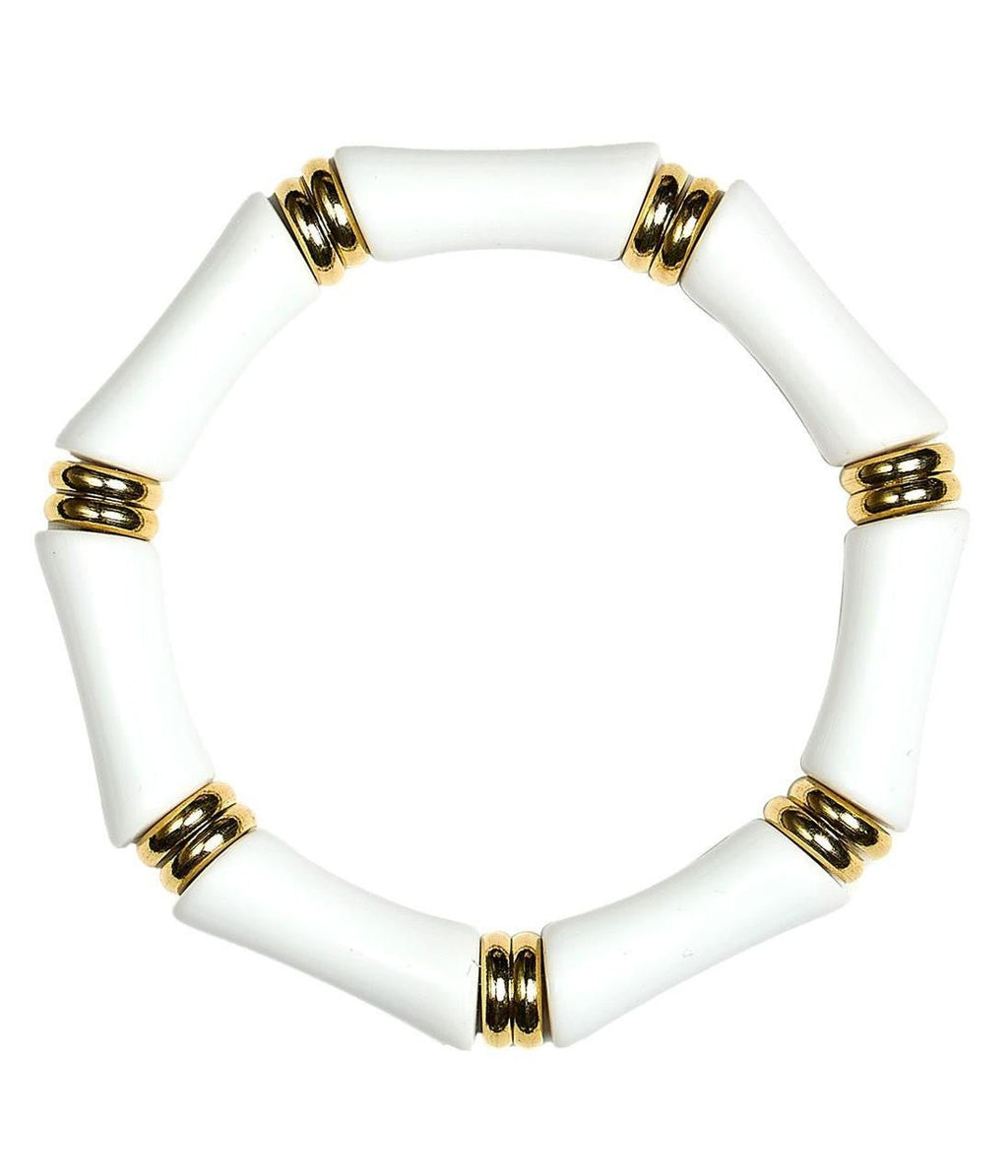 Logan Bamboo Acrylic Bracelet