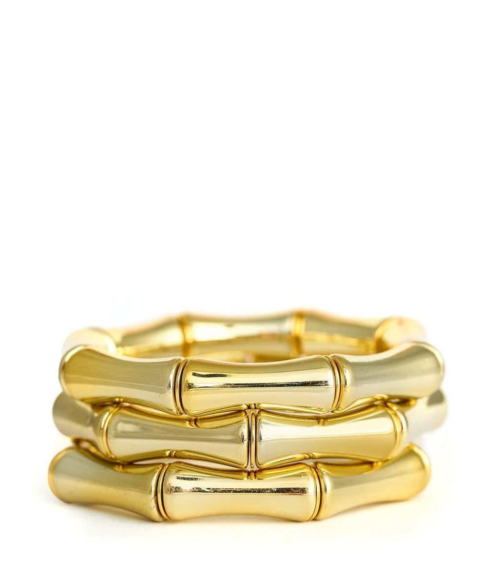 Logan Bamboo Acrylic Bracelet