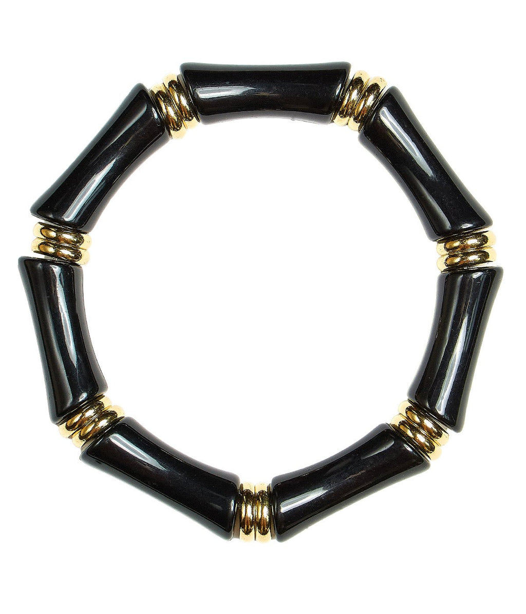 Logan Bamboo Acrylic Bracelet