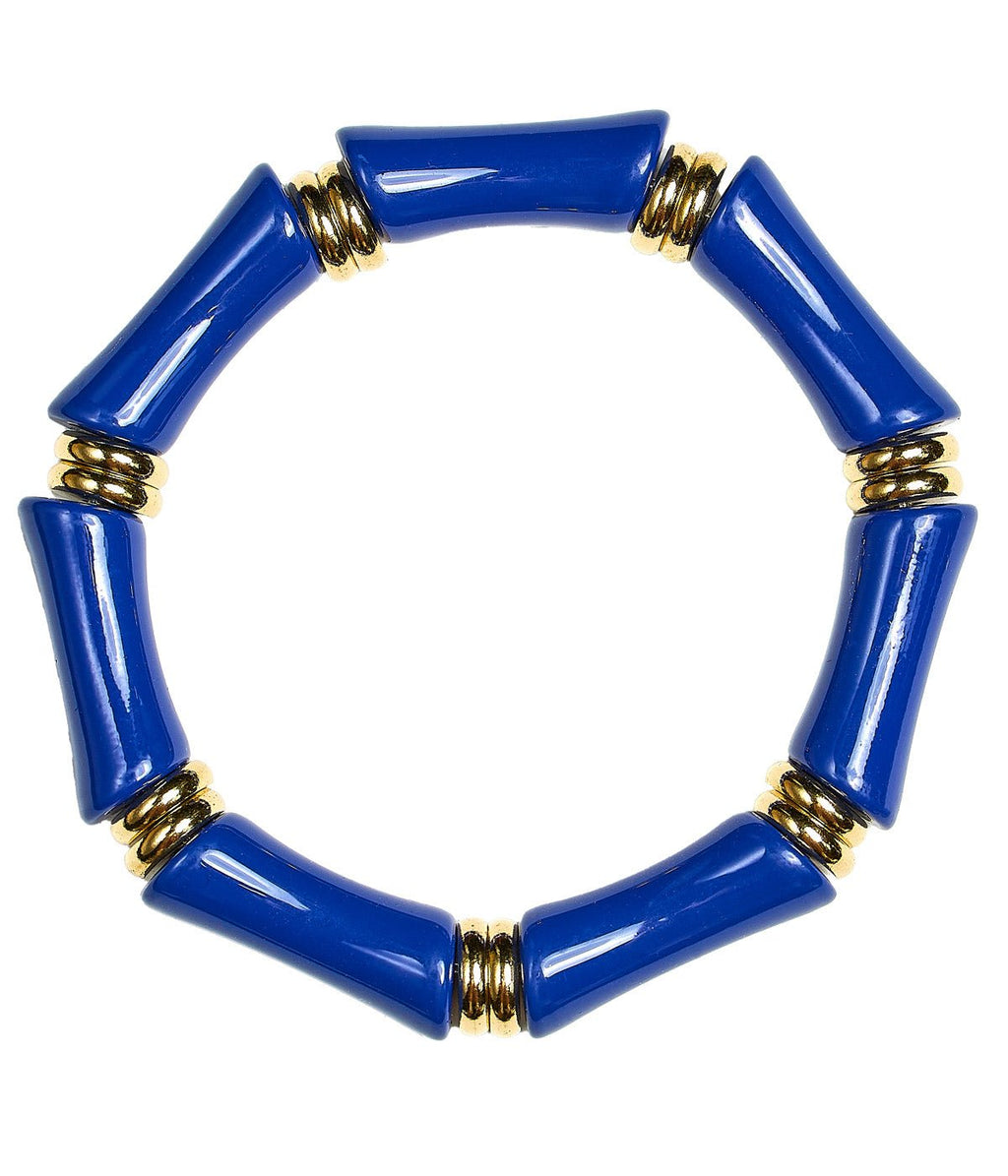 Logan Bamboo Acrylic Bracelet
