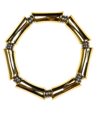 Logan Bamboo Acrylic Bracelet