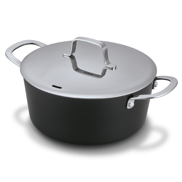 Maestro 4.5 QT Nonstick Stock Pot – Nonstick Cooking Pot with Lid for Family Meals